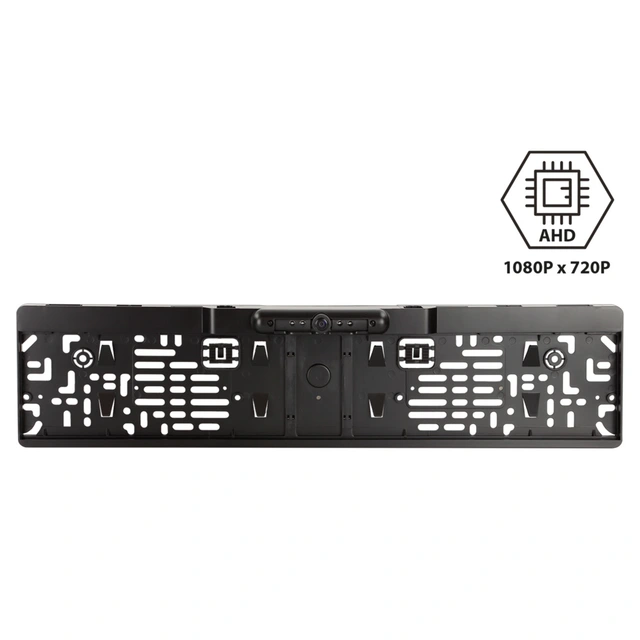 ACV skiltplatekamera (AHD 720p) Skiltplate med integrert kamera 
