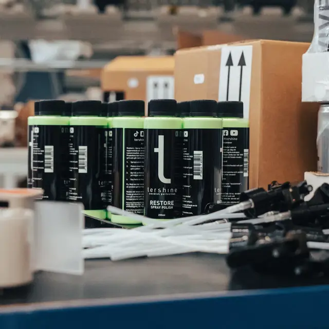 Tershine Restore Spray Polish Poleringsmiddel, 0,5L 