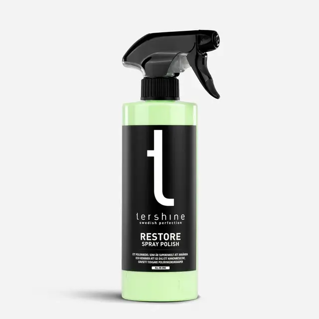 Tershine Restore Spray Polish Poleringsmiddel, 0,5L 
