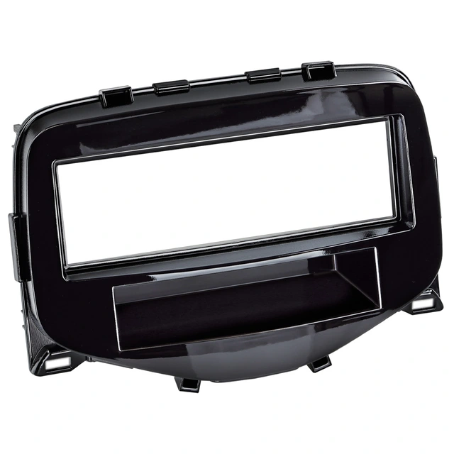 ACV 1-DIN monteringsramme - Pianolakk Aygo/108/C1 (2014-2022) 