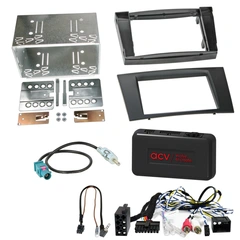 ACV 2-DIN monteringssett - komplett MB CLS/E-klasse (2004-2012) m/akt.sys.