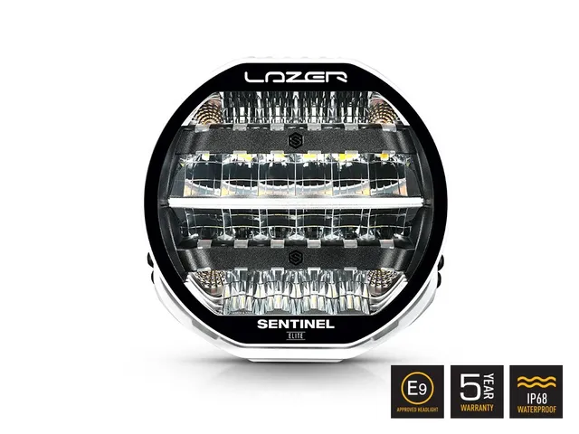 Lazer Sentinel 9" Elite Gen2 White 15232 Lumen, 145W, pos.lys 