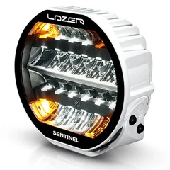Lazer Sentinel 9" Highline Beacon White 17020 Lumen, 130W, varsellys &amp; pos.lys