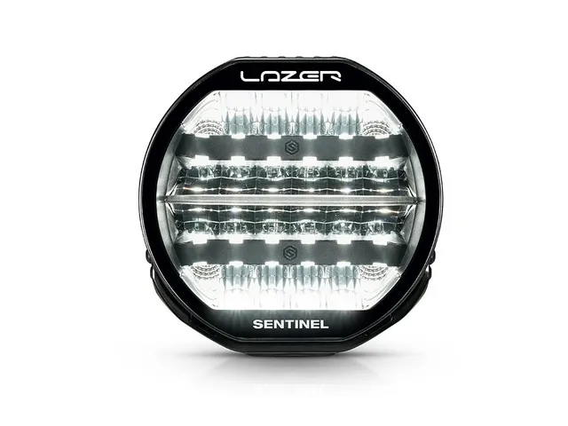 Lazer Sentinel 9" Highline Beacon 17020 Lumen, 130W, varsellys & pos.lys 