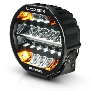 Lazer Sentinel 9" Highline Beacon 17020 Lumen, 130W, varsellys &amp; pos.lys
