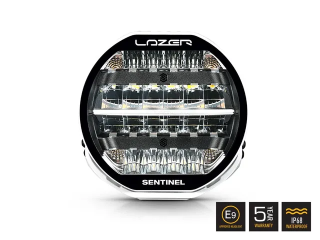 Lazer Sentinel 9" Highline White 17020 Lumen, 130W, pos.lys 
