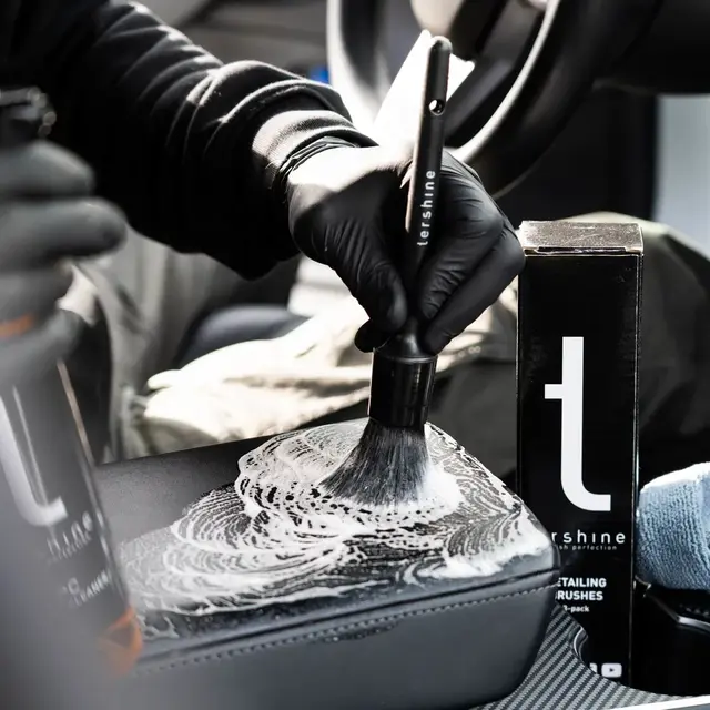 Tershine Detailing børster 3-pakning børster av meget høy kvalitet 