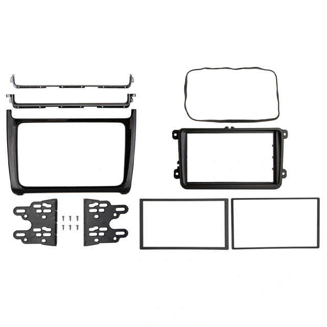 ACV 2-DIN monteringsramme - Pianolakk VW Polo (2015-2017) 