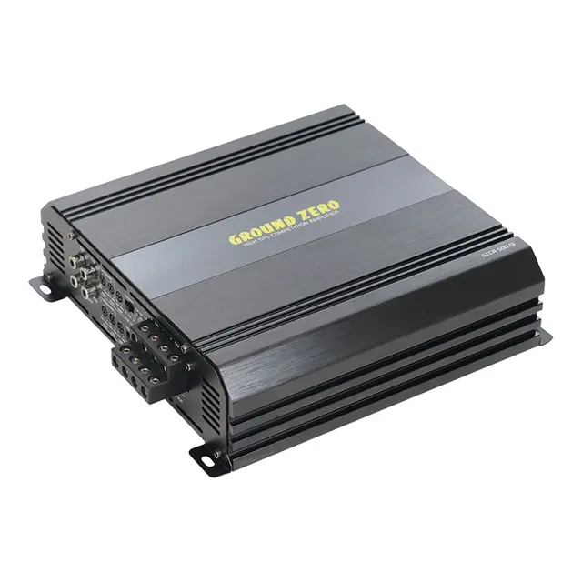 Ground Zero GZCA 500.Q1 4-kanals 4x450W RMS, 1 Ohm, SPL, Kl.D, Fulltone 