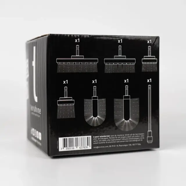 Tershine Skrutrekkerbørster Hard 