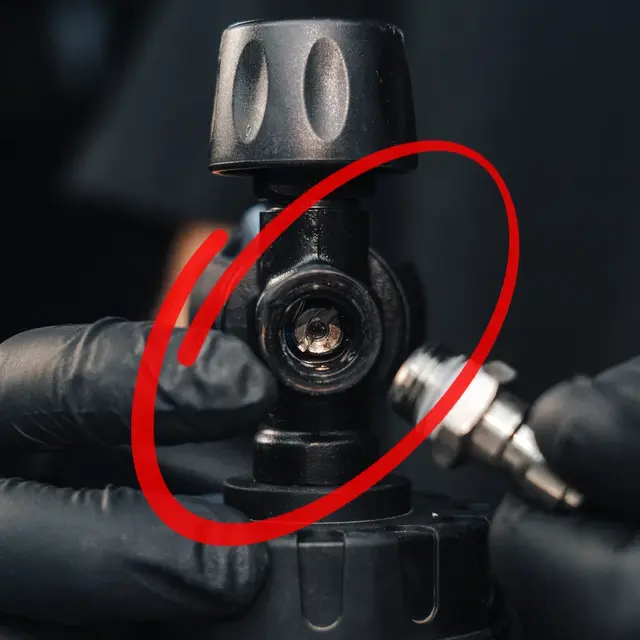 Tershine Dyse til skumkanon 1,2mm 