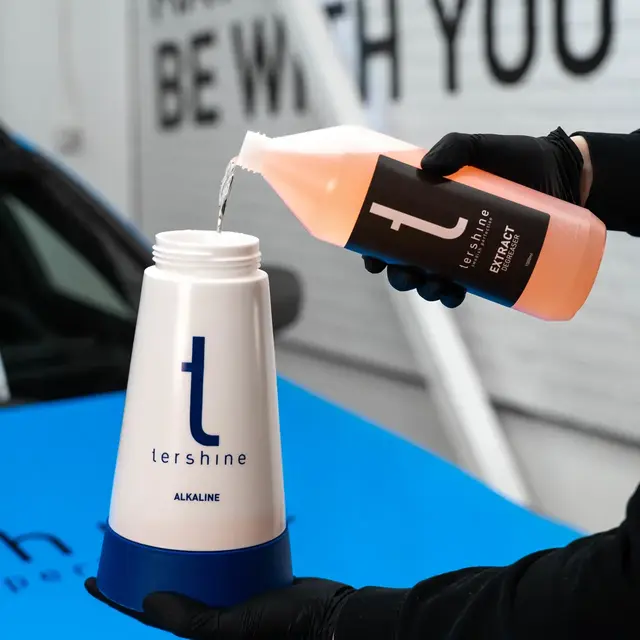 Tershine Trykksprøyte Alkalisk avfetting 