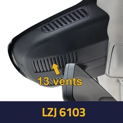 FITCAMX Integrert 4K Dashcam (foran+bak) MB EQV/Vito/V-klasse (2015 ->)