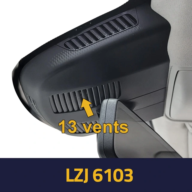 FITCAMX Integrert 4K Dashcam (foran+bak) MB EQV/Vito/V-klasse (2015 ->) 