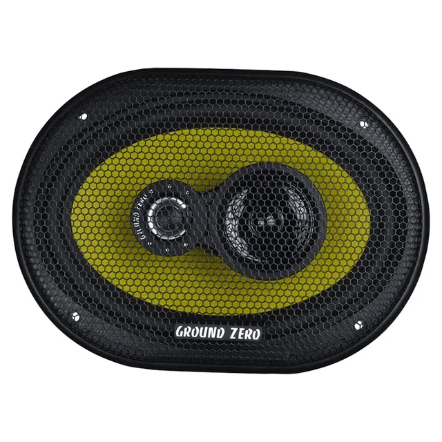 Ground Zero GZTF 69X høyttalerpar 6x9", 130W RMS, Titanium-serie 