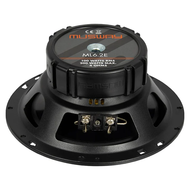 Musway ML6.2E 6,5" komponentsett 6.5", 100W RMS, 4 Ohm. 