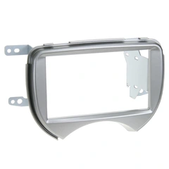 ACV 2-DIN monteringsramme - Sølv Nissan Micra (2011-2012) u/navi