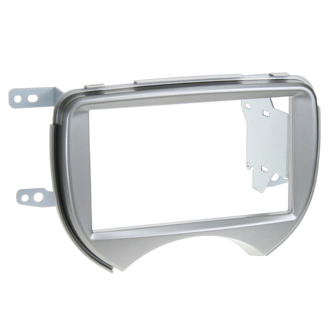 ACV 2-DIN monteringsramme - Sølv Nissan Micra (2011-2012) u/navi 