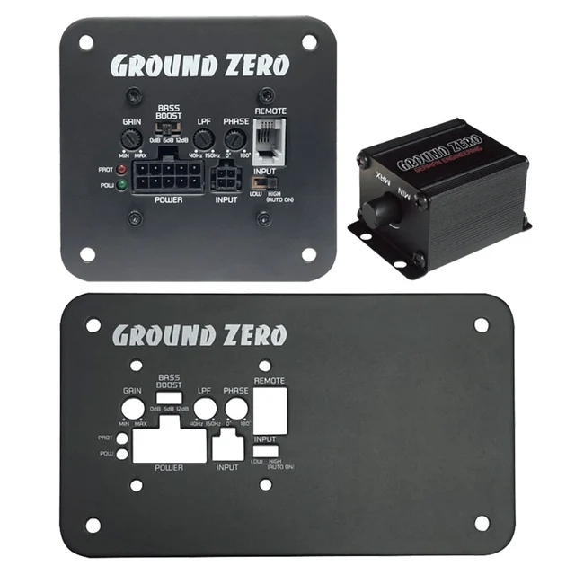 Ground Zero GZ SUB-AMP 300 monoforst. Terminalforsterker, 280W RMS i 2 Ohm 