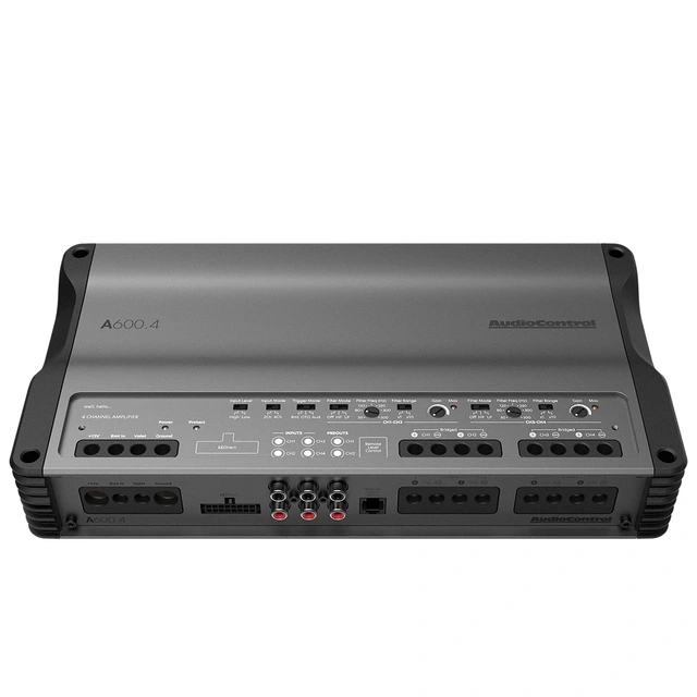 AudioControl A600.4 4-kanalsforsterker 4x150W RMS, 2 Ohm, Altitude-serien 