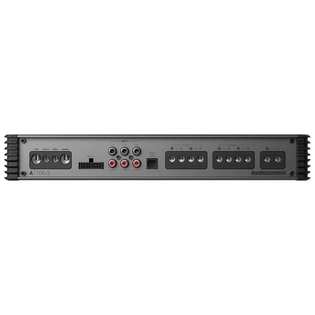 AudioControl A1100.5 5-kanalsforsterker 4x125W+600W RMS, 2 Ohm, Altitude-serien 