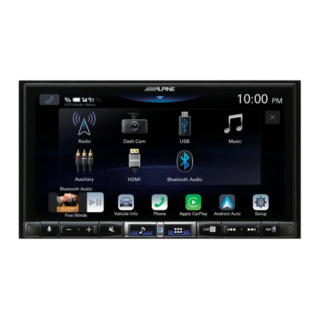 Alpine iLX-705DM 7" CarPlay Android Auto (chassis oppe) 