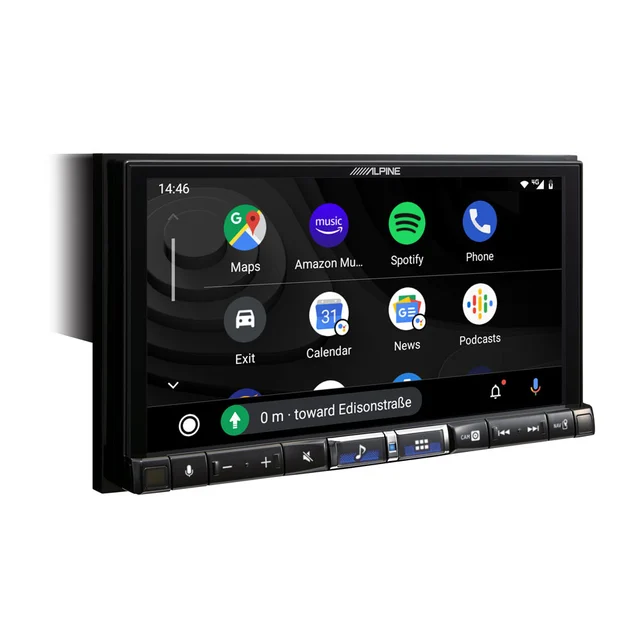 Alpine iLX-705DM 7" CarPlay Android Auto (chassis oppe) 