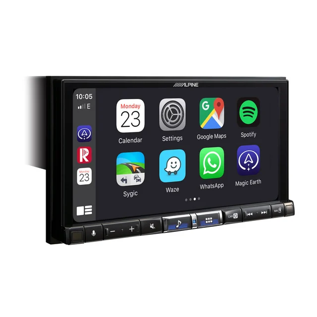 Alpine iLX-705DM 7" CarPlay Android Auto (chassis oppe) 