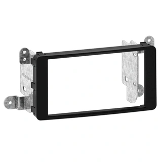 ACV 2-DIN monteringsramme - Sort Outlander/4007/C-Cros. (2007-2012) m/Nav