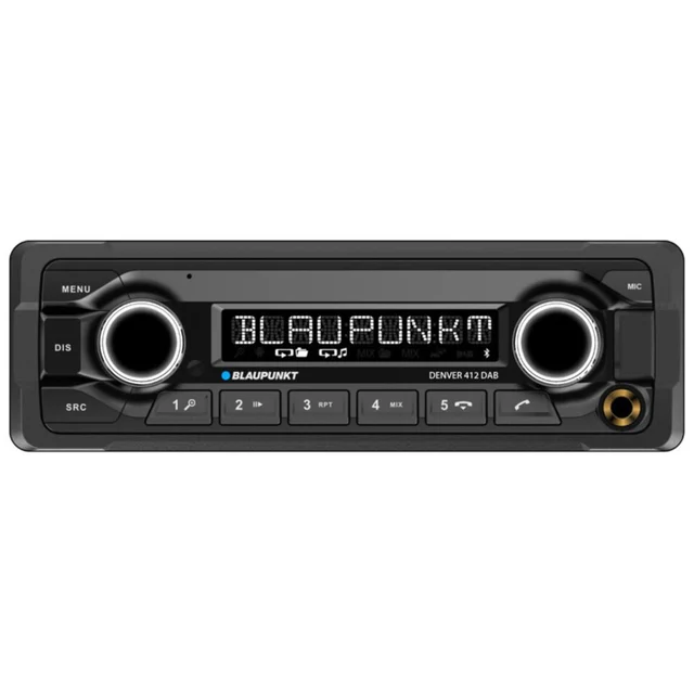 Blaupunkt DENVER 412 DAB 12V, DAB+, USB, AUX, BT, Shortbody 
