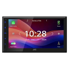 JVC KW-M695DBW Trådløs CarPlay/Android Auto, BT, DAB+