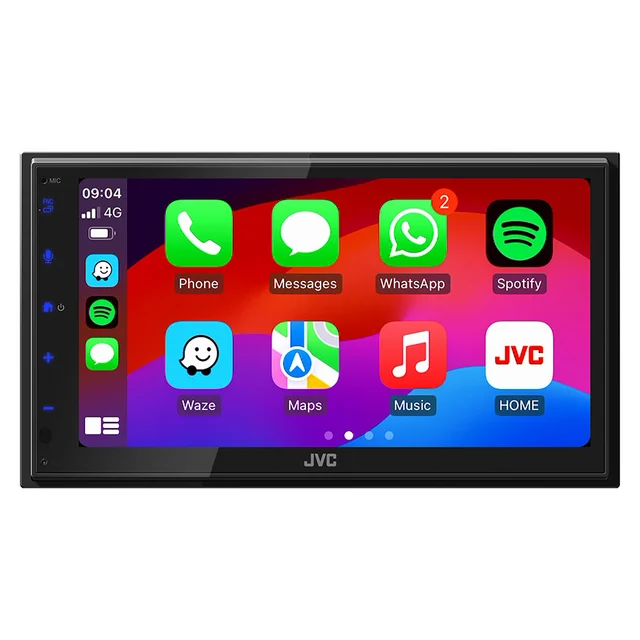 JVC KW-M695DBW Trådløs CarPlay/Android Auto, BT, DAB+ 
