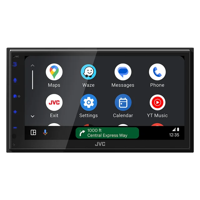 JVC KW-M695DBW Trådløs CarPlay/Android Auto, BT, DAB+ 