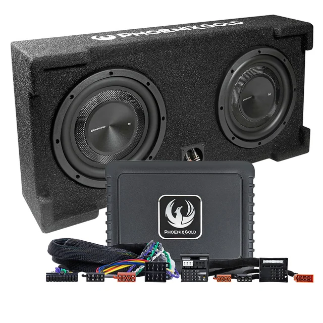 PG Lydpakke med DSP & subwoofer BMW/Mini/Mercedes/VW/Porsche (2004-2023) 