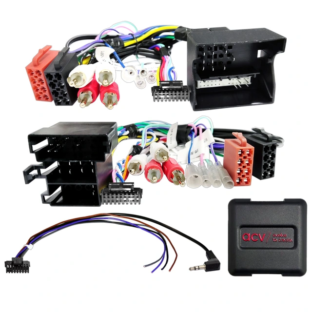 ACV Multifunksjonsadapter Audi (2001-2014) m/Quadlock & ISO 