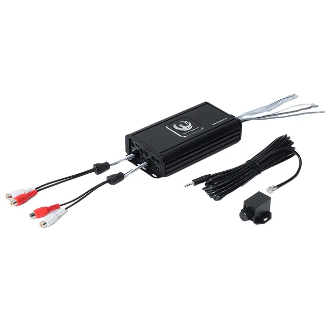 Phoenix Gold ZXM600.3 3-kanalsforsterker Mini, 2x125+350W RMS i 2 Ohm, Klasse D 