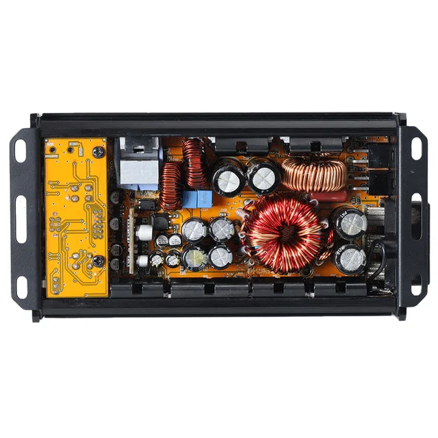 Phoenix Gold ZXM600.3 3-kanalsforsterker Mini, 2x125+350W RMS i 2 Ohm, Klasse D 