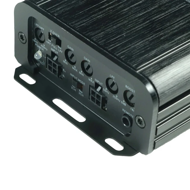 Phoenix Gold ZXM600.3 3-kanalsforsterker Mini, 2x125+350W RMS i 2 Ohm, Klasse D 