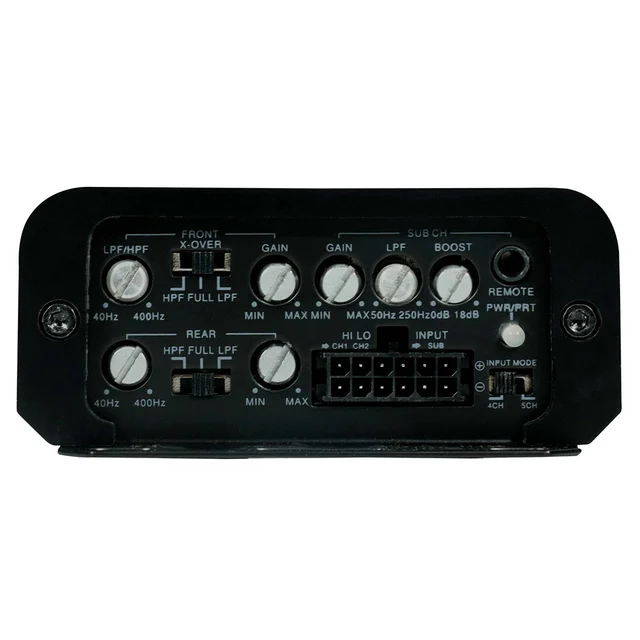 Phoenix Gold ZXM700.5 5-kanalsforsterker Mini, 4x100+350W RMS i 2 Ohm, Klasse D 