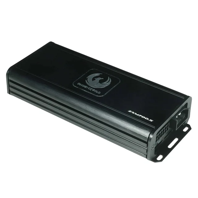 Phoenix Gold ZXM700.5 5-kanalsforsterker Mini, 4x100+350W RMS i 2 Ohm, Klasse D 