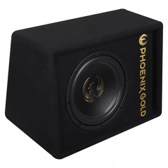 Phoenix Gold Z10AB aktiv subwoofer 10" Aktiv subwoofer, bassremote