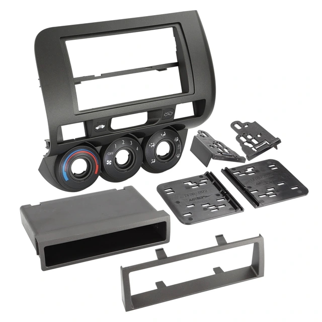 ACV 1-DIN/2-DIN monteringsramme Honda Jazz (2007-2008) m/manuell AC 