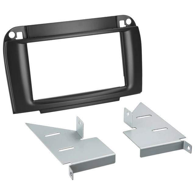 ACV 2-DIN monteringsramme - Sort Mercedes CL/S-klasse (2003-2005) 