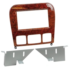 ACV 2-DIN monteringsramme - Wood Mercedes Benz S-klasse (1999-2003)