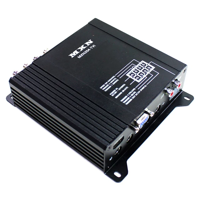 Kamerasplitter/kontrollboks 4-kanals For MXN / System A / TVI 