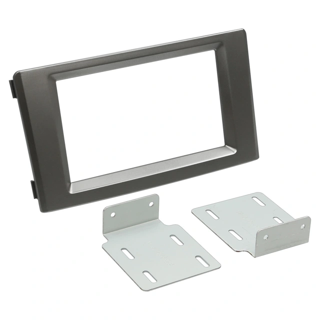 ACV 2-DIN monteringsramme - Mørk grå Iveco Daily (2006-2014) 