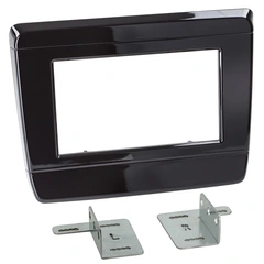 ACV 2-DIN monteringsramme - Sort Isuzu D-Max (2020->)