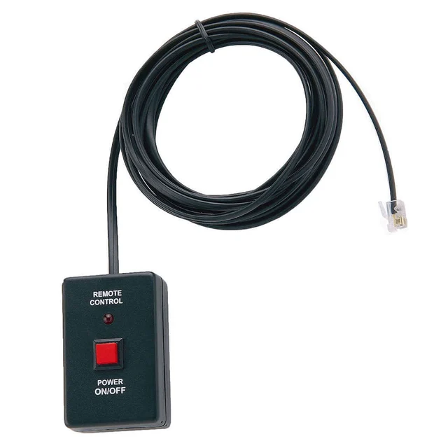 LinkChamp bryterpanel for inverter Av/På, 6m kabel, status lampe 