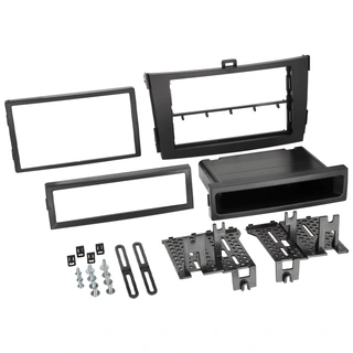 ACV 2-DIN monteringsramme - sort Toyota Corolla (2008-2012)