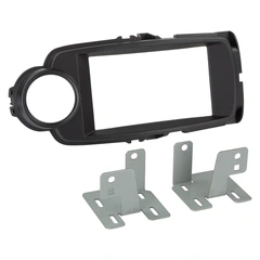 ACV 2-DIN monteringsramme - Sort Toyota Yaris (2015-2019)